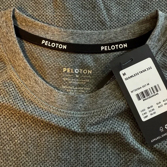 NWT Peloton Seamless Tank Athletic Top - Picture 3 of 4